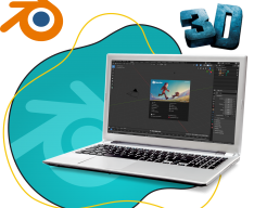 Blender - КИБЕРшкола программирования для детей, компьютерные курсы для школьников, начинающих и подростков - KIBERone г. Санкт-Петербург