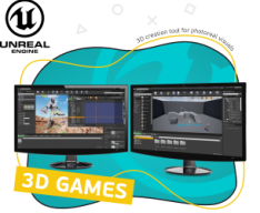 Unreal Engine 4. Игровой движок - КИБЕРшкола программирования для детей, компьютерные курсы для школьников, начинающих и подростков - KIBERone г. Санкт-Петербург