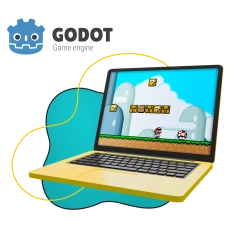 Godot. Основа создания легендарных игр - КИБЕРшкола программирования для детей, компьютерные курсы для школьников, начинающих и подростков - KIBERone г. Санкт-Петербург