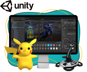 Мир трехмерных игр на Unity 3D - КИБЕРшкола программирования для детей, компьютерные курсы для школьников, начинающих и подростков - KIBERone г. Санкт-Петербург